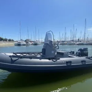 SEMI-RIGIDE 3D TENDER PATROL 550 - MOTEUR BF100 HONDA