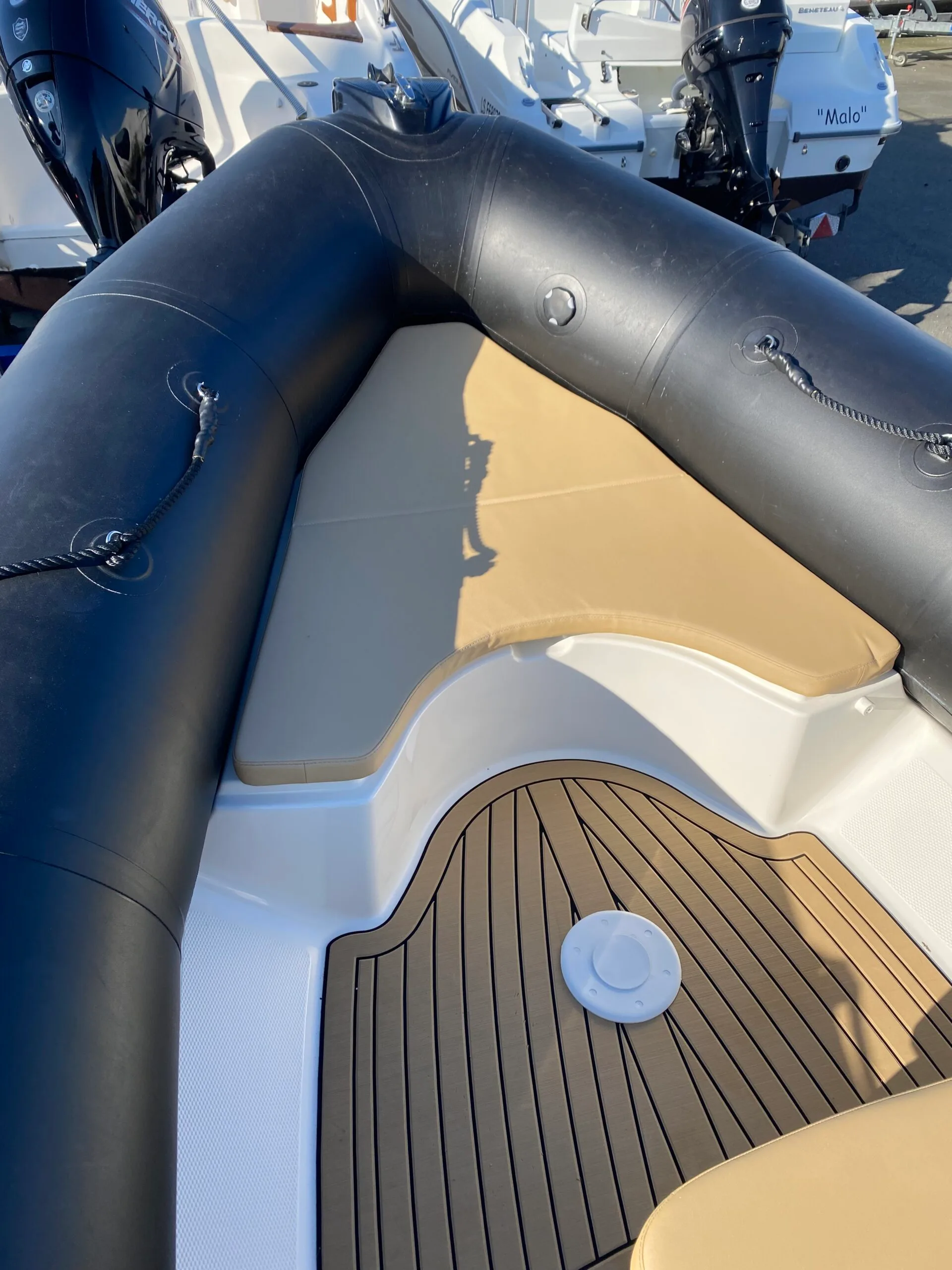 SEMI-RIGIDE BOMBARD SUNRIDER 650 + MOTEUR F115 EFI MERCUY – Image 3