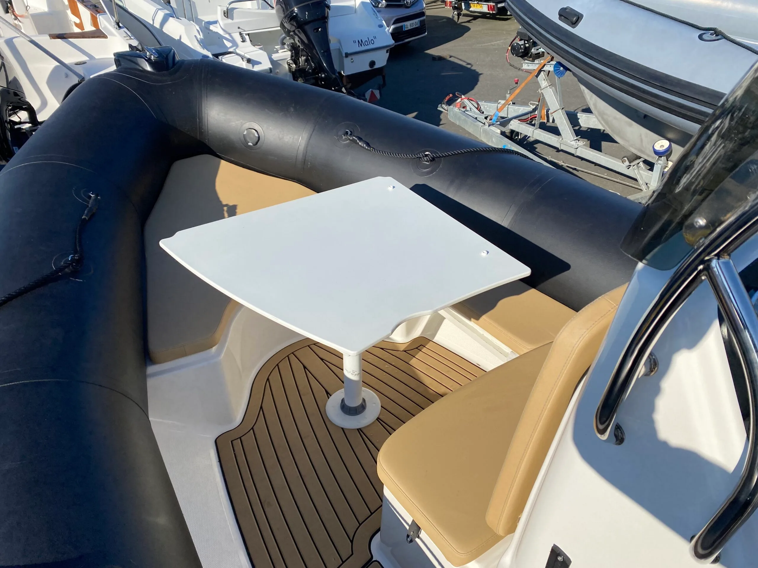 SEMI-RIGIDE BOMBARD SUNRIDER 650 + MOTEUR F115 EFI MERCUY – Image 5
