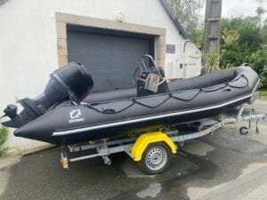 ZODIAC PRO 9 MAN + MOTEUR F60 AETL YAMAHA - Image 2