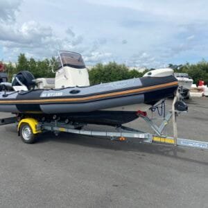 SEMI-RIGIDE ZODIAC PRO OPEN 550 D'OCCASION + MOTEUR F115 EFI MERCURY