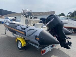 SEMI-RIGIDE ZODIAC PRO OPEN 550 D'OCCASION + MOTEUR F115 EFI MERCURY – Image 14