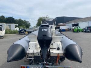 SEMI-RIGIDE ZODIAC PRO OPEN 550 D'OCCASION + MOTEUR F115 EFI MERCURY – Image 5