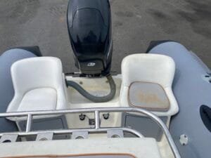 SEMI-RIGIDE ZODIAC PRO OPEN 550 D'OCCASION + MOTEUR F115 EFI MERCURY – Image 8