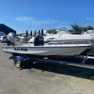 BATEAU BOSTON WWHALER 15 + MOTEUR 60CV MARINER