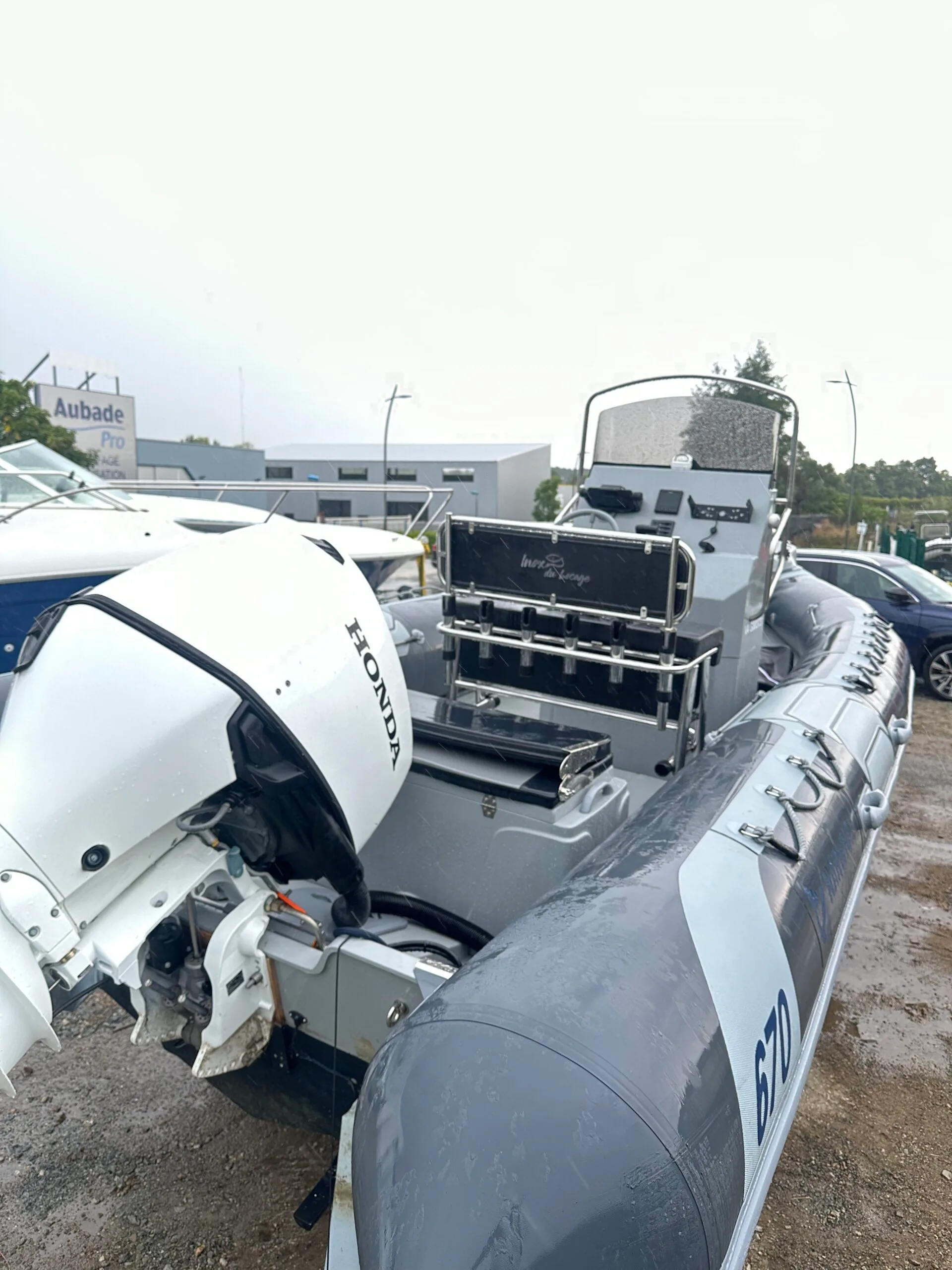 SEMI-RIGIDE NARWHAL HD 670 AVEC MOTEUR BF150 HONDA – Image 2