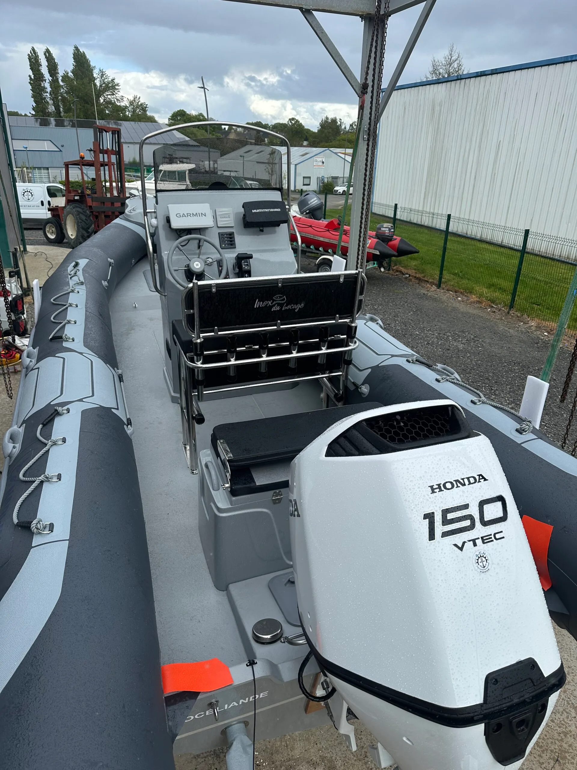 SEMI-RIGIDE NARWHAL HD 670 AVEC MOTEUR BF150 HONDA – Image 5