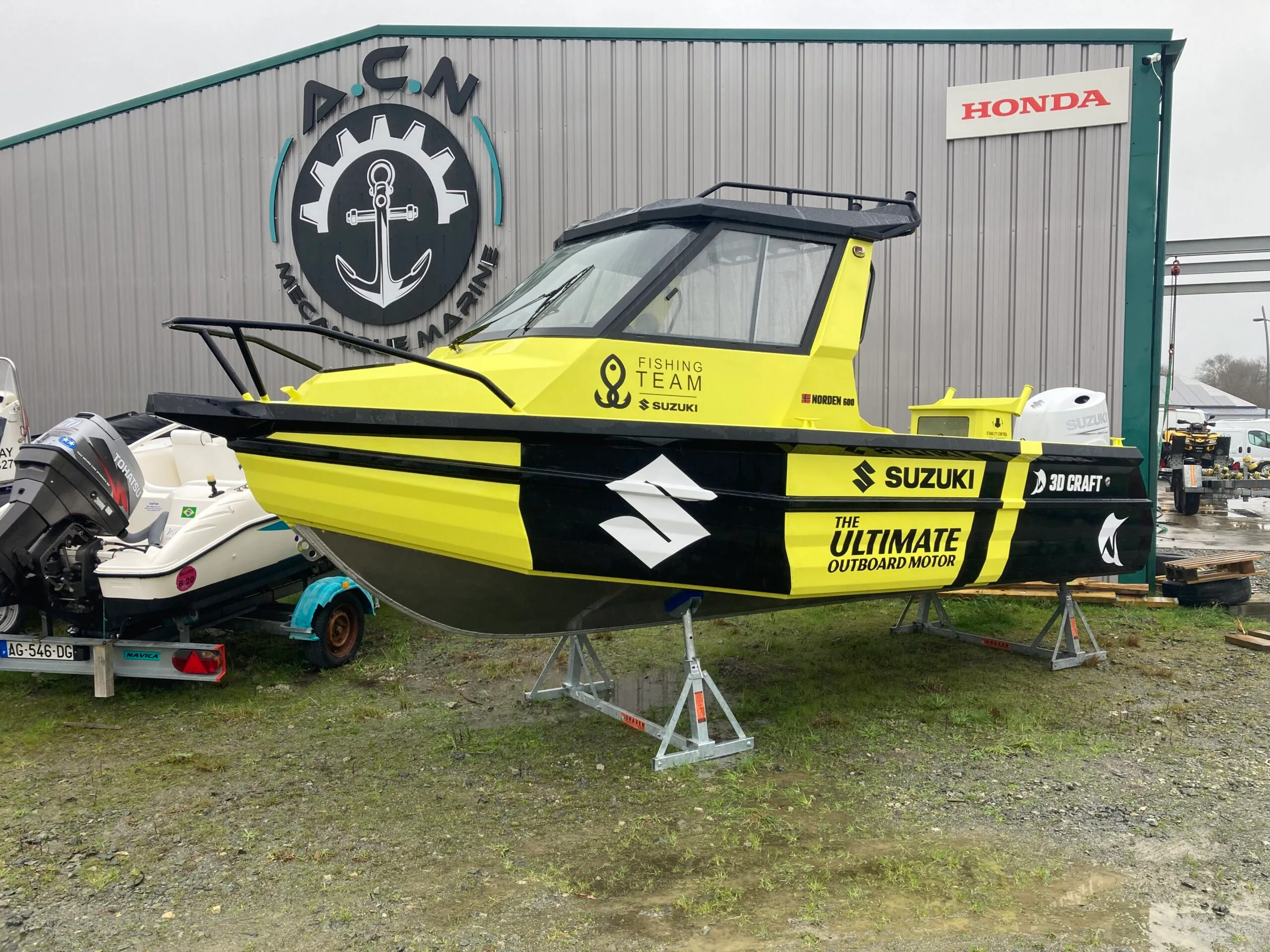 3D Craft Norden 600 BF115 Honda